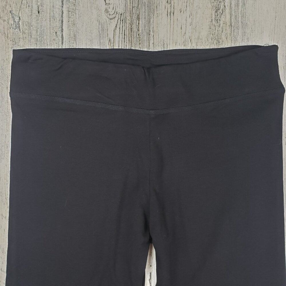 NWT Sunfrog Solid Black Full Length Leggings Women's Size Medium - Picture 2 of 9